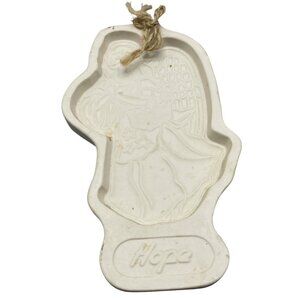 Christmas Longaberger Pottery Cookie Mold Angel Series hope 1994 USA READ